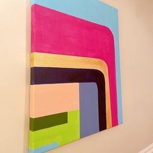 Abstract Acrylic Painting